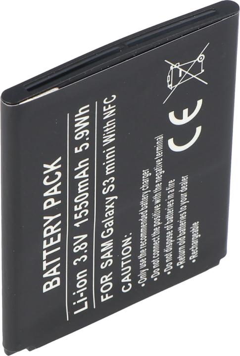 Actual product image Samsung Battery Mobile phone Galaxy S III Mini, GT-I8190, EB-L1M7FLU with NFC