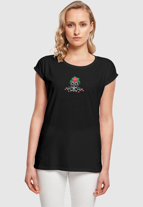 Image du produit Merchcode Ladies Frida Kahlo - Tee Death Extended Shoulder - 118137 (S)