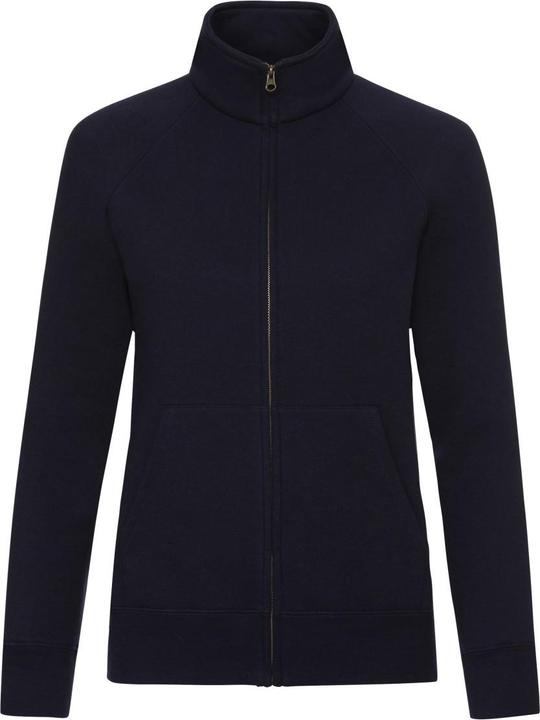 Actual product image Fruit of the Loom Womens/Ladies Premium Lady Fit Sweat Jacket (XS)