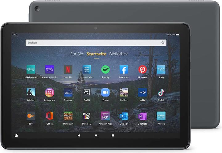 Produktbild Amazon Fire HD 10 Plus Tablet (2021) (10.10", 32 GB, Schiefergrau)