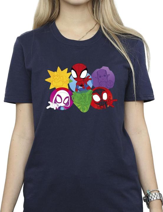 Produktbild Spidey And His Amazing Friends Faces TShirt (4XL)