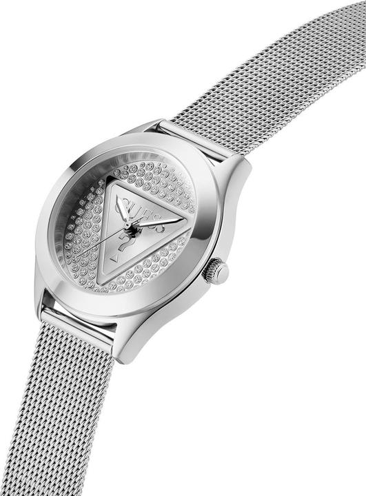 Produktbild Guess - Silberfarbene Analoguhr GW0835L1 für Damen (Analoguhr)