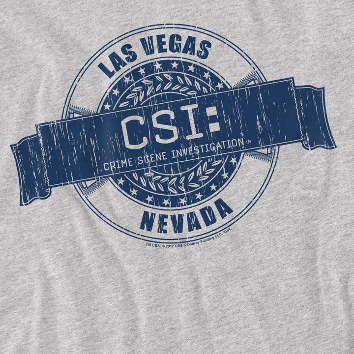 Actual product image Csi: NY Mens Vegas Badge T-Shirt (S)