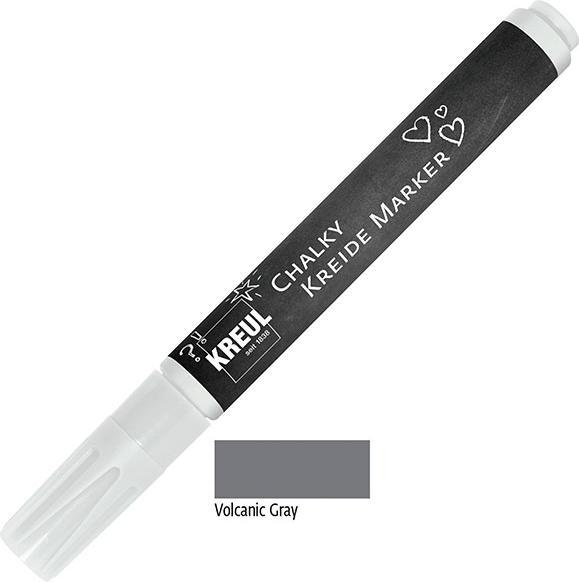 Produktbild Kreul Chalky Kreidemarker medium (Volcanic Gray, 4 mm, 1 x)