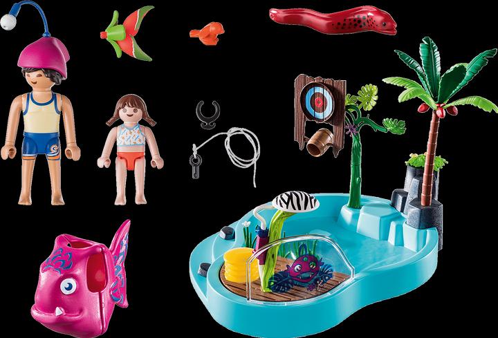 Actual product image Playmobil Small Pool with Water Sprayer (70610, Playmobil Family Fun)