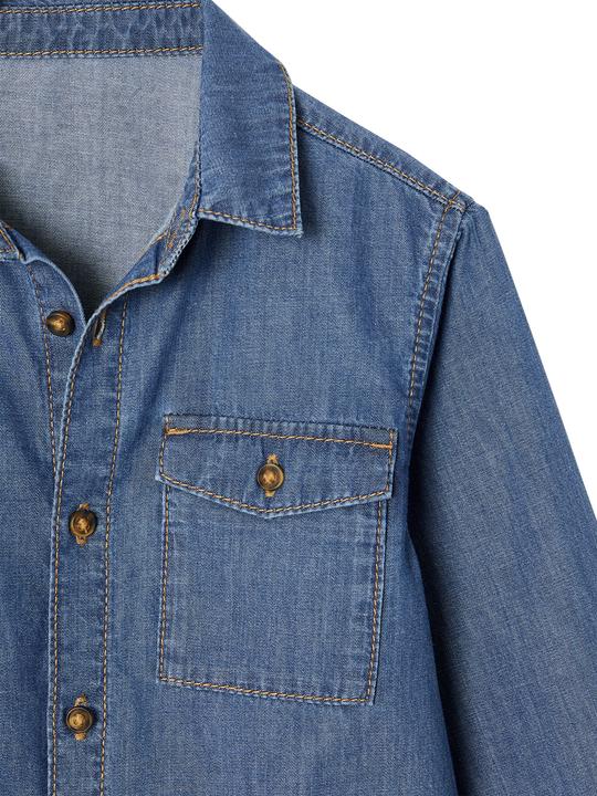 Immagine prodotto Vertbaudet Jungen-Hemd aus Light-Denim (92)