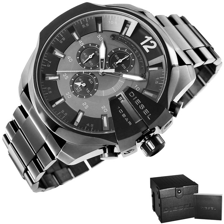 Produktbild Diesel Zegarek Zegarek Męski Mega Chief DZ4355 Czarny (Chronograph, 51 mm)