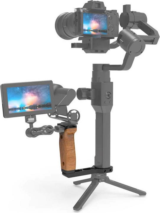 Actual product image SmallRig Wood Side Handle RoninS (Gimbal handle)