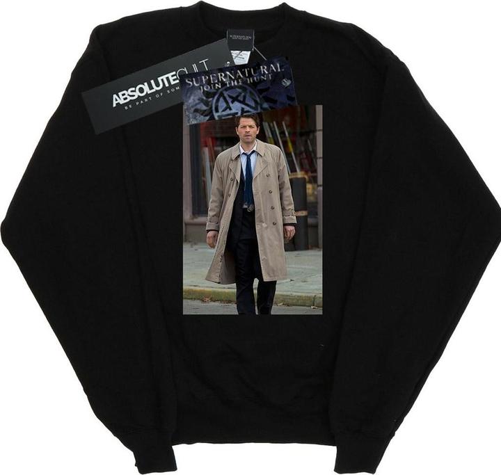 Supernatural Castiel Photograph Sweatshirt