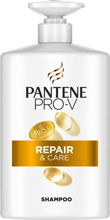Actual product image Pantene Pro-V Repair & Care Shampoo For Damaged Hair, 1 litre (1000 ml, Liquid shampoo)