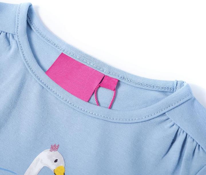Immagine prodotto VidaXL Camicia da bambino a maniche lunghe azzurro 104,Materiale: 95 % cotone. 5 (104)