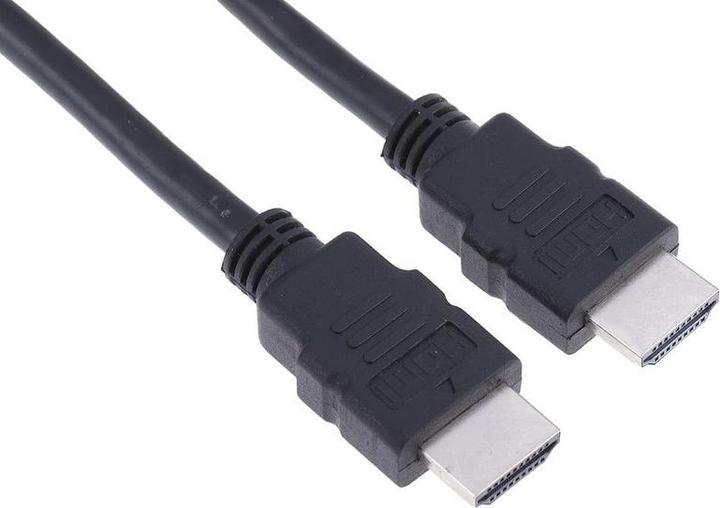Image du produit Rs Pro Câble HDMI A HDMI mâle B HDMI mâle, 2m, noir (0.15 m, HDMI)
