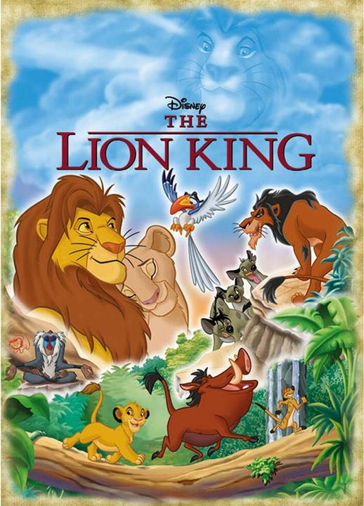 Produktbild Jumbo Disney Premium Collection - Classic Collection, The Lion King 1000 Teile (1000 Teile)