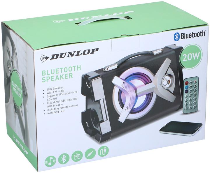 Produktbild Dunlop Speaker BT 33x22x17,5cm 20W AB