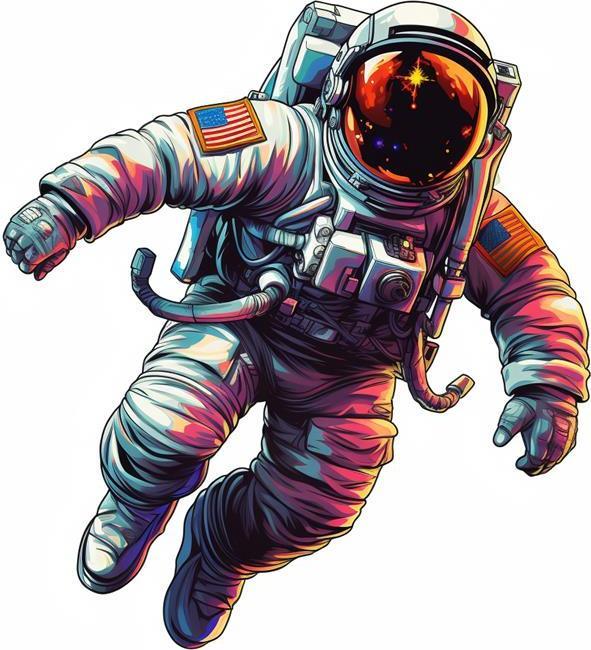 Produktbild Eureka RainboWooden Puzzle Astronaut - 200 Teile (200 Teile)