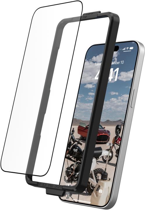 Produktbild UAG Glass Shield Plus (1 Stück, Apple iPhone 15 Pro Max)