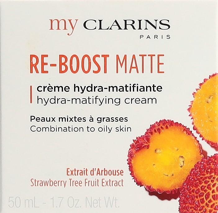 Produktbild MyClarins - RE-BOOST MATTE - Mattierende, nährende Gesichtscreme (50 ml, Tagescreme)