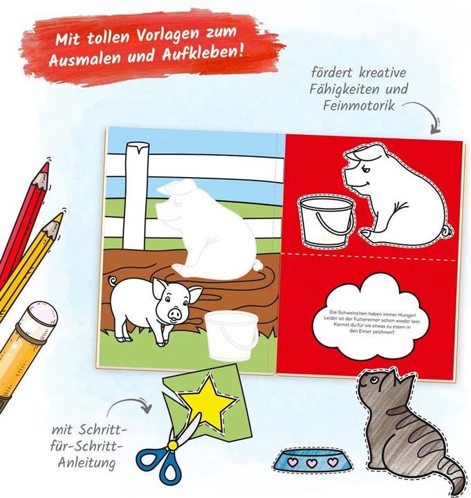 Produktbild Bauernhof Bastelei 24 Seiten