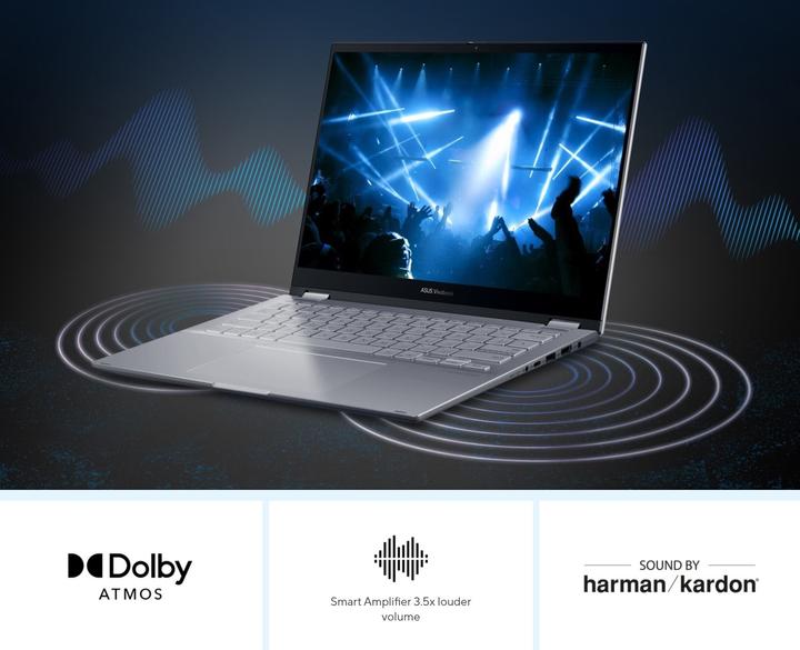 Produktbild ASUS Vivobook S14 Flip (14", Intel Core i7-13700H, 16 GB, 1000 GB, CH)