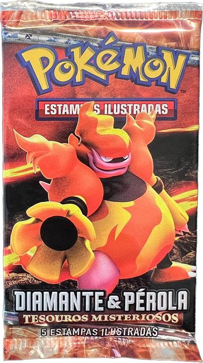 Actual product image Pokémon Mysterious Treasures Booster - PT (Portuguese, Booster Pack)