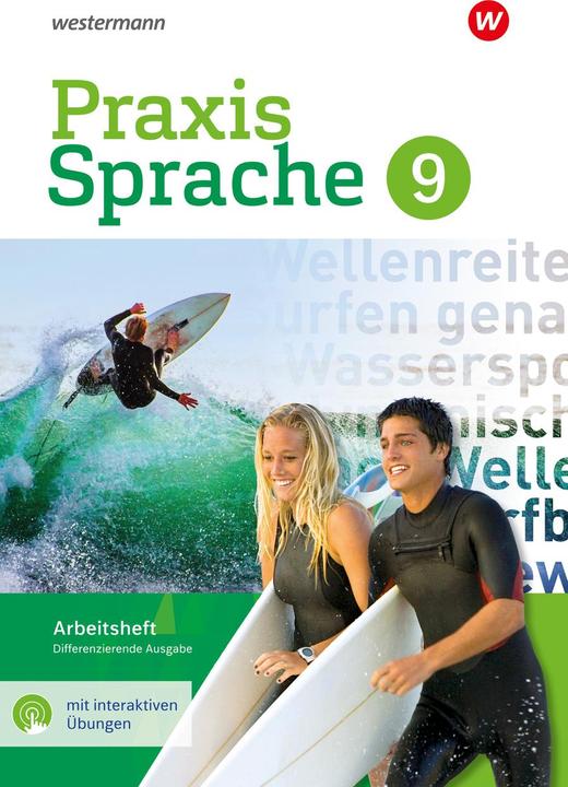 Image du produit Praxis Sprache 9. Arbeitsheft mit interaktiven Übungen. Differenzierende Ausgabe (Allemand, Wolfgang Menzel, Noix Regina, Ursula Sassen, 2023)