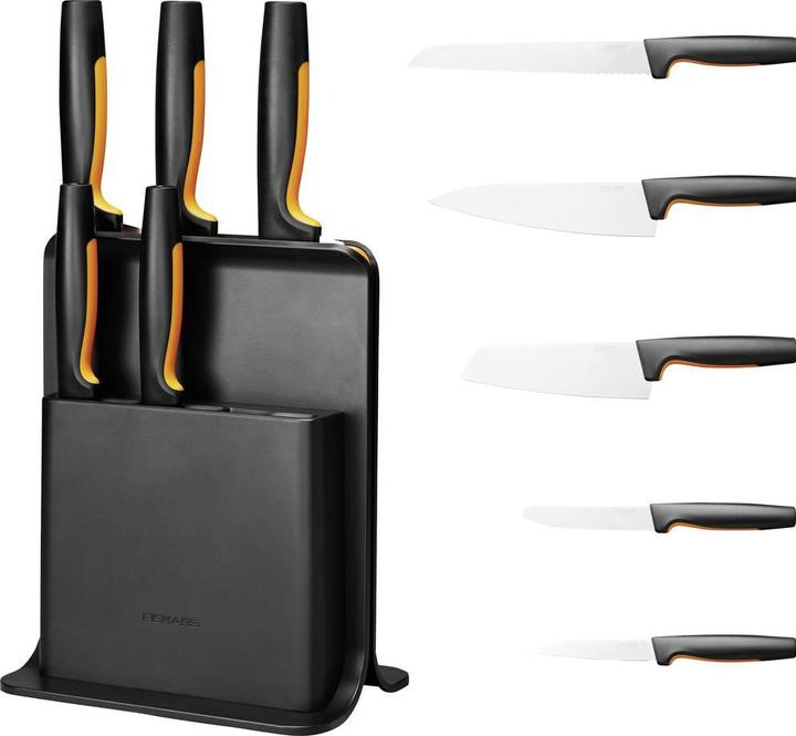Actual product image Fiskars Functional shape plastic knife case for 5 knives