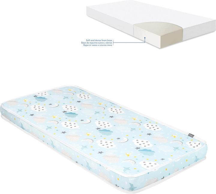 Actual product image Kikkaboo Mattress Fantasia 140 x 70 cm (140 x 70 cm)