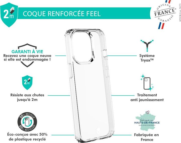 Image du produit Force Case Feel Étui pour téléphone portable Series (Apple iPhone 13 Pro)