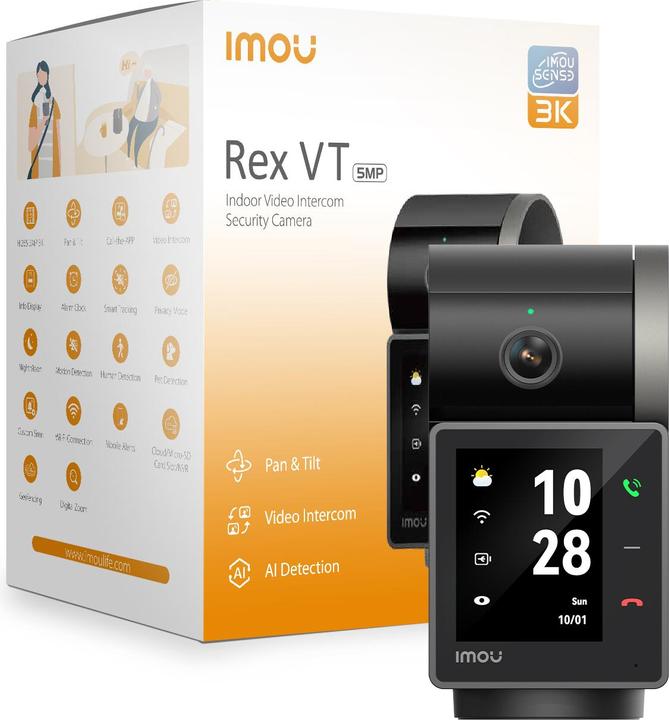 Actual product image Imou Rex VT Pro (2880 x 1620 Pixels)