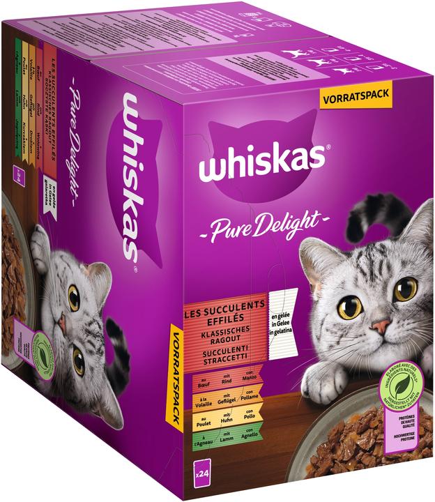 Whiskas Mp Pd Kl.Ragout Gelee (24 Stk., 2040 g)