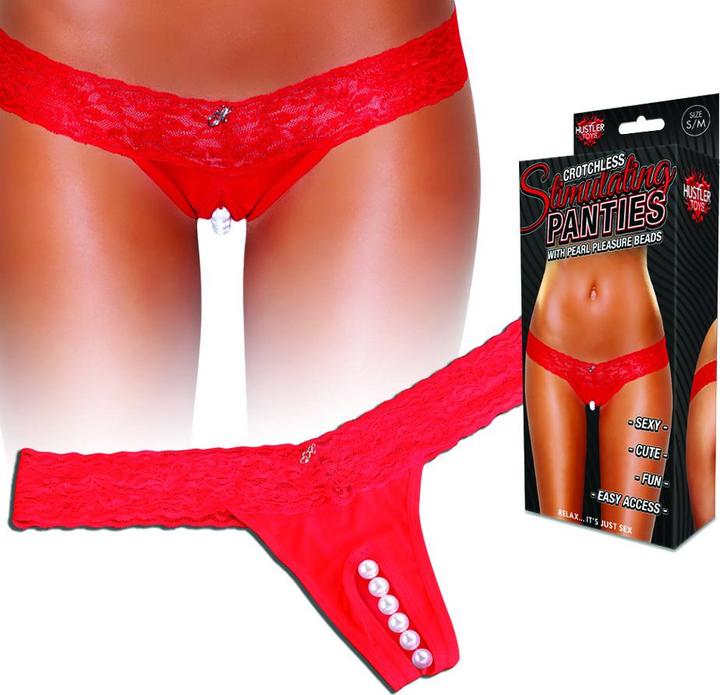 Produktbild Hustler Stimulating Panties red M/L (M, L)
