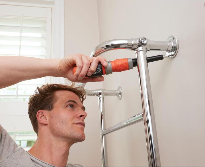Actual product image Black & Decker Cordless screwdriver BFC603C (Rechargeable battery operated)