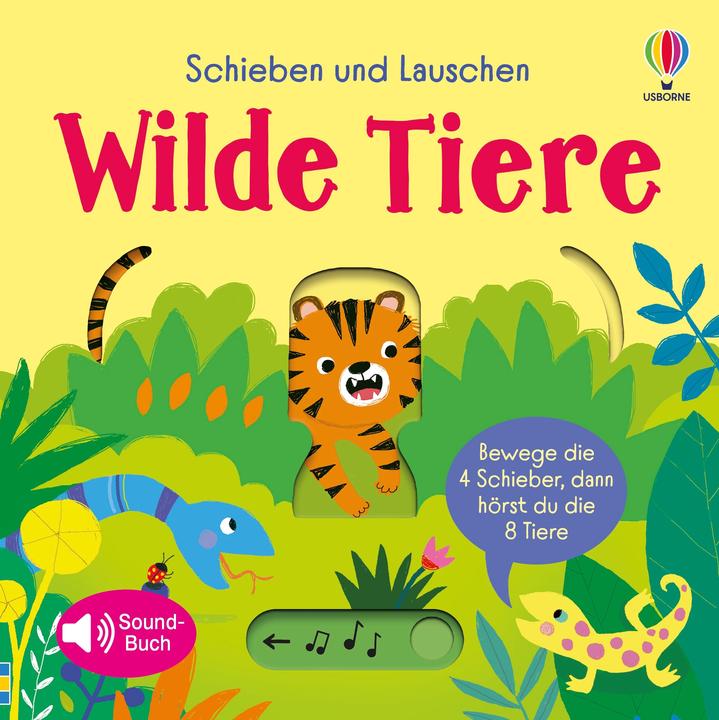 Produktbild Schieben und Lauschen: Wilde Tiere (Deutsch)