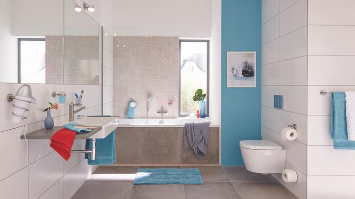 Actual product image tesa MOON towel rail incl. adhesive solution without drilling