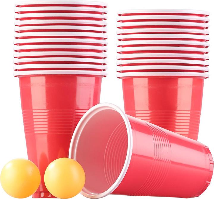 Infactory Set di giochi da bere Beer Pong