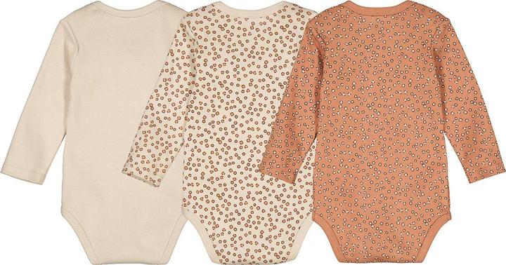Produktbild La Redoute Collections 3er-Pack langärmelige Bodys (74)