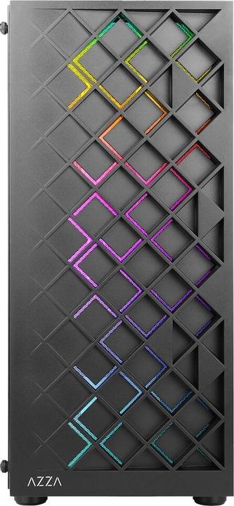 Image du produit Azza Geh Midi ATX Spectra 280B verre trempé ARGB (ATX, Mini-ITX, mATX)