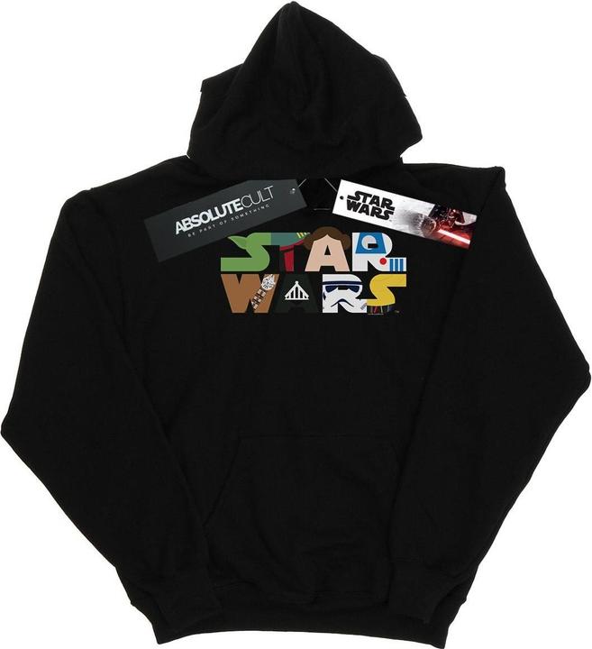 Produktbild Star Wars Character Logo Kapuzenpullover (XL)