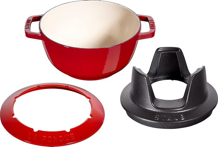 Actual product image Staub fondue set (Fondue Bourguignonne, Cheese fondue)