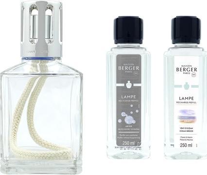 Image du produit Maison Berger 3098 Essentielle cube Set avec lampe parfumée et brûleur (180 ml)
