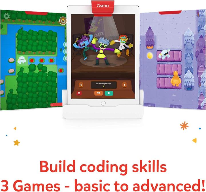 Actual product image Play Osmo Coding Starter Kit for iPad including Osmo base (French, English)