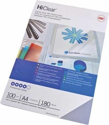 Actual product image GBC Clear film Hi-Clear 0,18mm 25pcs PVC