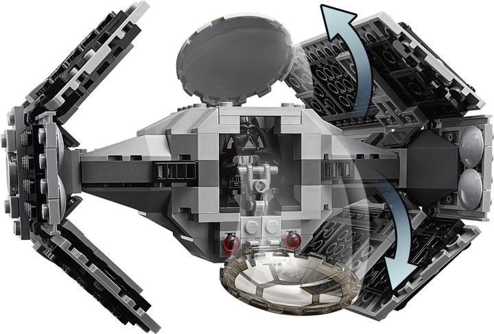 Actual product image LEGO Star Wars Vader's TIE Advanced vs. A-Wing Starfigh (75150, LEGO Star Wars)