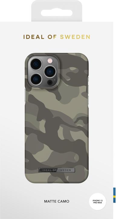 Actual product image iDeal Of Sweden Designer Hard Cover Matte Camo (Apple iPhone 13 Pro Max, Apple iPhone 12 Pro Max)