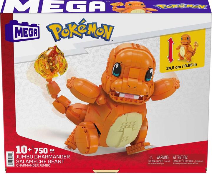 Produktbild Mega Construx Pokémon Jumbo Glumanda