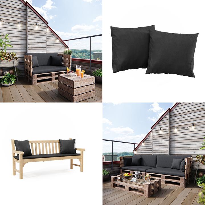 Actual product image Vicco Palettenkissen Set (45 x 45 cm)