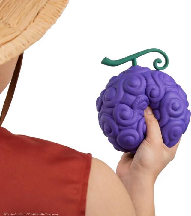 Actual product image Cinereplicas One Piece Squishy Anti-Stress-Figur Gum-gum Fruit