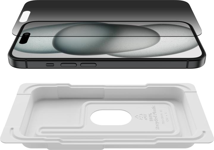Actual product image Belkin ScreenForce Pro TemperedGlass a (1 Piece, Apple iPhone 15)