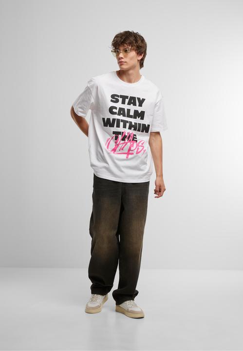 Immagine prodotto Mister Tee MisterTee Stay Calm In Chaos Oversize Tee - 195871 (4XL)