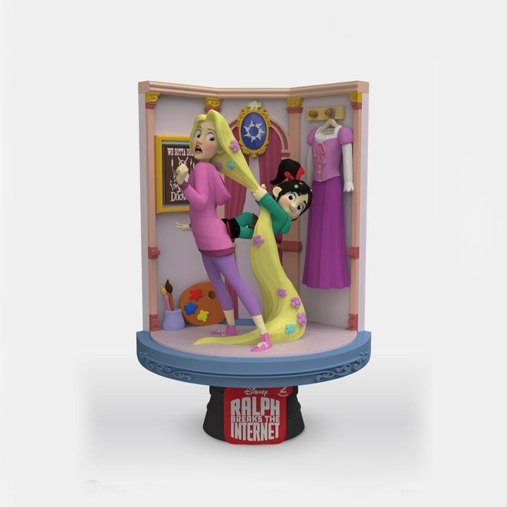 Produktbild Beast Kingdom Ralph reichts - Rapunzel & Vanellope D-Stage